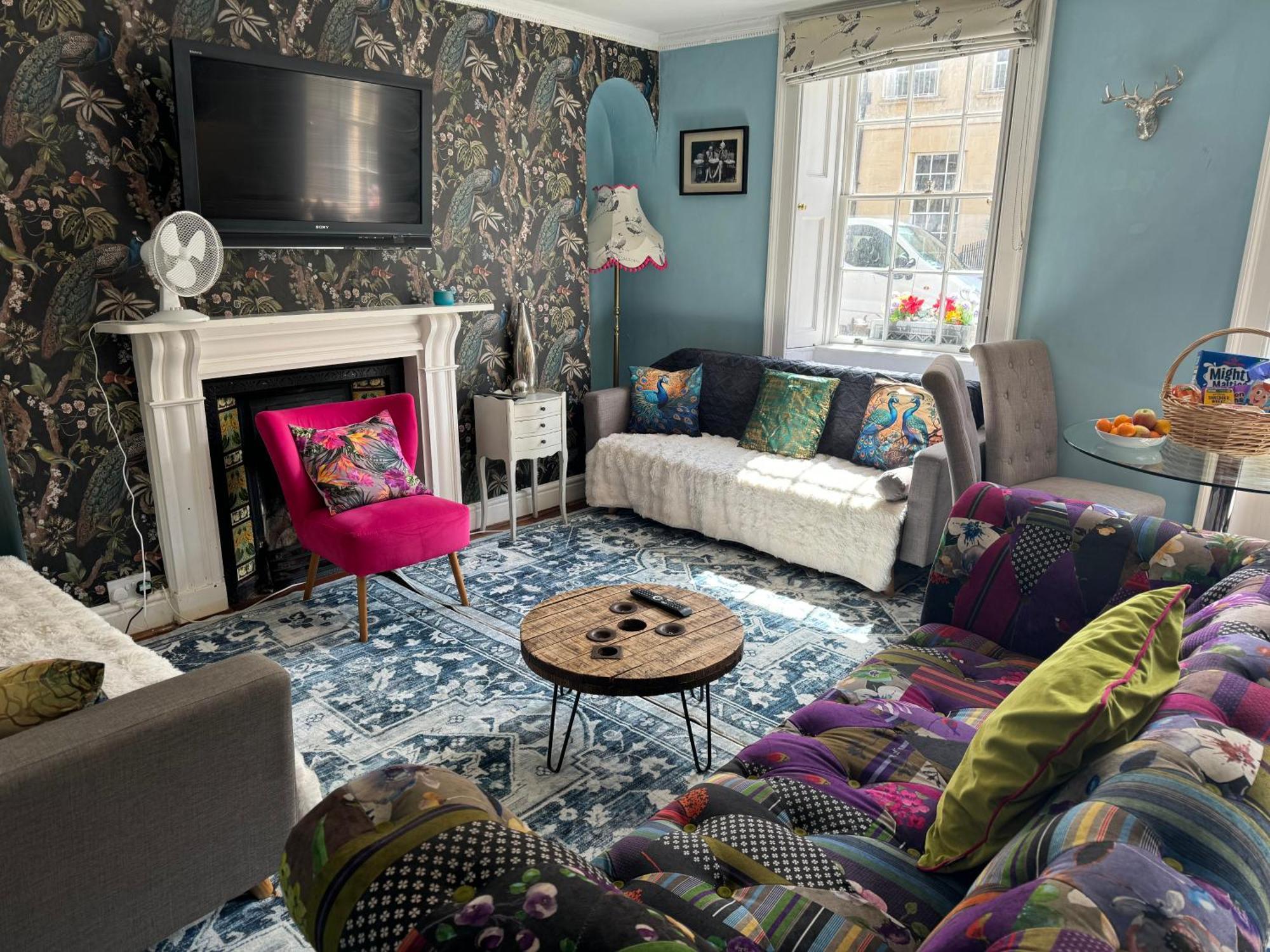 City Centre - Rivers Street, Quiet 2 Bed Ground Floor Georgian Garden Apartment Bath Kültér fotó